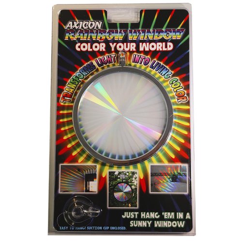 Suncatcher - Rainbow Prism Axicon Window Sun Catcher - These Suncatchers are Great for Feng Shui