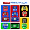 SSRMX 12Pcs Video Game Party Favors Video Game Keychain Gamer Party Favors Video Game Party Supplies Arcade Mini Gaming Keychain for Boys and Girls