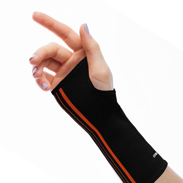 NeoAlly® - Forearm and Wrist Brace for Carpal Tunnel & Exercise, Moisture-Wicking Adjustable Wrist Wraps, Muscle Recovery Wrist Support, Medium