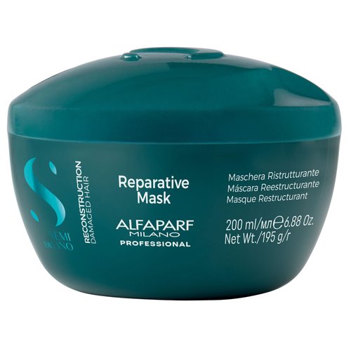 Alfaparf Milano Semi Di Lino Reconstruction Reparative Mask - Color Safe Deep Conditioning Hair M...