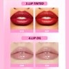 Domality 10 Colors Liquid Lipstick Set, 3 Matte Lip Gloss/ 3 Glossy Lip Gloss/ 2 Lip Tint/ 2 Glitter Lip Oil in One Set, Professional Lip Makeup Kit for Women
