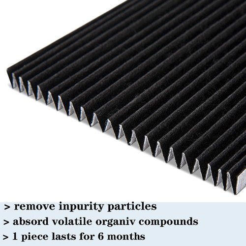 4 Pack Refrigerator Air Filter Replacement Carbon Activated Air Filter Compatible with Frigidaire and Electrolux Air Filter, Replaces SCPUREAIR2PK,EAFCBF PAULTRA RAF1150, 242047804, 241754002