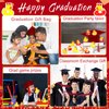 Gemscream 48 Pcs Mini Graduation Rubber Ducks with Graduation Tassel Cap and Certificate Gold Yellow Grad Duck for Pool Float Party Favors Decor Classroom Reward Prize Gifts, 2 Inch, 2 Style (Red)