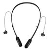 [Pack of 2] Wireless Neckband Headphones V4.2 Sweat-Proof Sport Headsets Earbuds in-Ear Magnetic Neckbands Stereo Earphone Deep Bass Earphone w/Mic 15Hrs Work Run