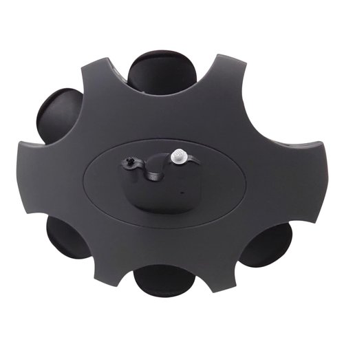 Hearing aid wax guards (1mm) replacement wax filters for Oticon ProWax miniFit Wax traps, Hearing amplifier cleaning brush kit tools with carry case -2Packs/ 12Filters (gray, 2pck)