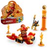 LEGO NINJAGO Kai’s Dragon Power Spinjitzu Flip 71777 Red Ninja Toy Building Set with Kai Minifigure; Gift for 6 Year Old Boys, Girls and Ninja Fans Who Love Buildable Action Figure Playsets