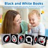 Montessori Toys for Babies 0-6 Months, 7 in 1 Learning Educational Set Newborn Toys 6-12 Months, Rainbow Ball, Baby Black and White Books, Tissue Box Toy, Spinning Drum, Rattle Toy