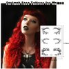 29 Pairs Halloween Face Eye Tattoo Stickers, Scary Spider, Skull Bat Eyeliner Eye Shadow Temporary Stickers for Women Girls Halloween Masquerade Carnival Party