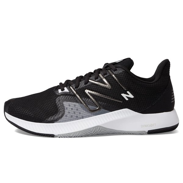 New Balance Men's DynaSoft Trnr V2 Cross Trainer, Black/Black Metallic/White, 10