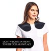 Betty Dain Hair Cutting Guide Collar, Angular and Straight Cutting Guidelines, Weighted Front to Keep Collar in Place