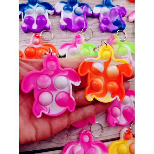 30 Packs Funny Summer Present Unique Mini Turtle Assorted fidgets Bubble Toys for Kids Children Classroom Students Gifts from Teacher,Birthday Party Favors