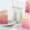 Striped Paper Straws - Valentine Wedding Birthday Party - Light Blush Pink White - 7.75 Inches - Pack of 50- Outside the Box Papers Brand