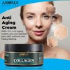 AROMA DEAD SEA Hydrolyzed Collagen Face Cream. Anti Aging, Day & Night Moisturizer, Dead Sea Minerals & Collagen Enriched, Anti Wrinkle & Hydrating -100ml/3.5 Fl.Oz