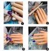 Practice Hand for Acrylic Nails,Mannequin Hands for Nails Practice,Nail Art Hand Nail Training Hand Nail Fake Hand Nail Hand Practice Acrylic Nail Hand 1Pcs Nude Hand