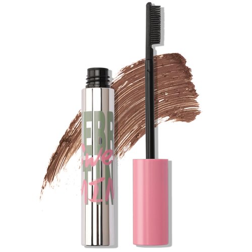 Erinde Tinted Eyebrow Mascara, Waterproof Brow Tint Volumizing Eyebrow Shaping Makeup Gel, Thickening Eye Brow Tint Makeup, Smudge-Resistant, Flake-Resistant, Cruelty-Free, 03 Dark Brown