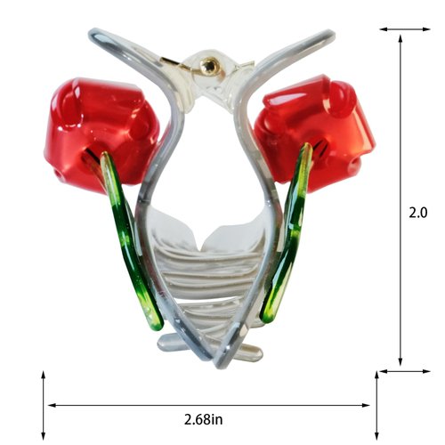 Ailiya Hair Claw Clips, French Hair Pin for Thick Hair Handmade, Girls Hair Claw Clips, Durable Styling Hair Accessories for Women, Strong Hold No Slip Pins for Women and Girls