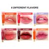 YOUNG VISION Thermosensitive Color-Changing Lip Gloss Set - 6 Colors: Orange, Strawberry, Mint, Cherry, Candy, Vanilla - Hydrating Lip Oil & Plumping Lip Gloss Kit - Christmas Gift for Girls/Women