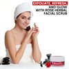 HERBOGANIC Rose Herbal Facial Scrub | Pure Herbal |Exfoliating Rose Scrub for Cleansing and Nourishing | Rose Body Wash Scrub | All Natural | Equally Effective for Men and Women | 5.30 oz…