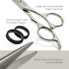 Miura Professional Hair Cutting Scissors for Women, Men and Hairdressers | 6.5” Stainless Steel Barber Shears for Hair Cutting (Scissors)