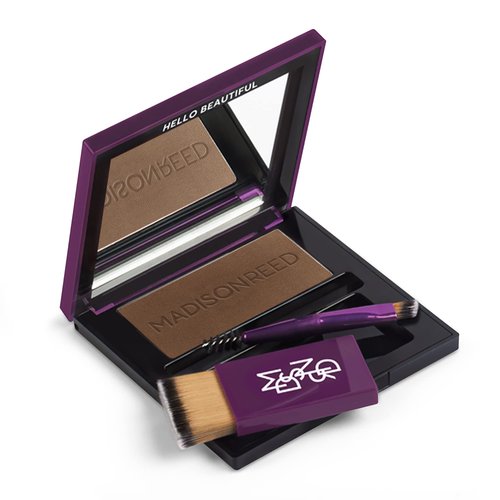 Madison Reed Root Touch Up + Brow Filler, Terra Medium Brown, Instant Gray Coverage, Fills in Bro...