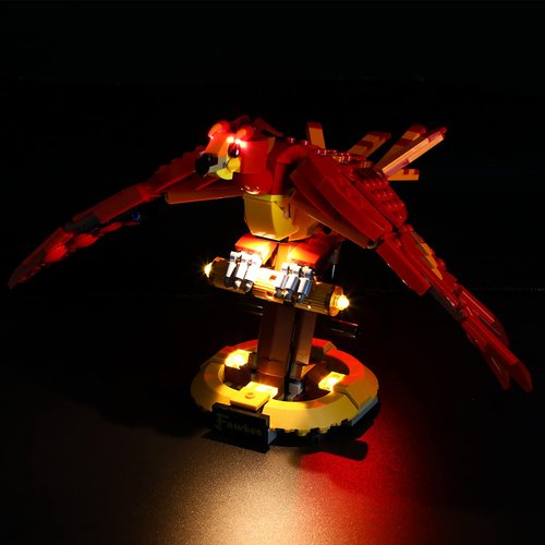 LIGHTAILING Light Set for Dumbledore’s Phoenix Building Blocks Model - Led Light kit Compatible with Lego 76394 - Not Include The Model