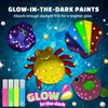 EPUMP Shell Painting Kit for Kids - Glow in The Dark Arts and Crafts for Boys Girls Kids Ages 6-12, Kids Crafts 8-12, Art Supplies, Creative Arts and Crafts Toys Christmas Birthday Party Gifts
