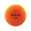 Volvik Vivid Golf Balls - Matte Orange, Dozen
