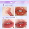 Lip Glow Oil, Moisturizing Lip Oil Gloss, Tinted Lip Oil for Lip Care and Dry Lips
