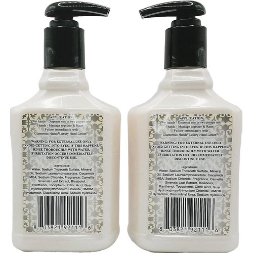 Tyler Glamorous Hands Diva Luxury Hand Wash 8 Ounce (pack of 2)