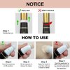 FV 2PCS Cool Toned Contour & Liquid Highlighter Stick, Blendable & Natural Finish Cream Contour Makeup Set, Long Lasting Face Illuminator & Shaping Stick, Cruelty-free & Vegan, 02&04