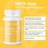 Celebrate Vitamins Meta Multi GLP-1 Multivitamin Weight Support – 30 Capsules – Once-Daily Supplement w Iron, Vitamin D, B12, Magnesium – Bariatric GLP-1 Vitamin for Hair Loss, Fatigue & Nutrient Gaps