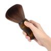 Anself 2pcs Neck Duster Brush, Natural Fiber Wooden Handle Cutting Kits Salon Hair Removal Brush Broken Hairbrush