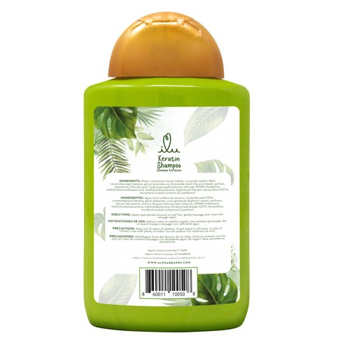 ILU Keratin Shampoo for Hair (300ml) – Keratin complex for Strengthening Hair, keratin treatment for Damaged Hair, Frizz Control, Smooth and Shine bringing the strongest & healthiest hair.