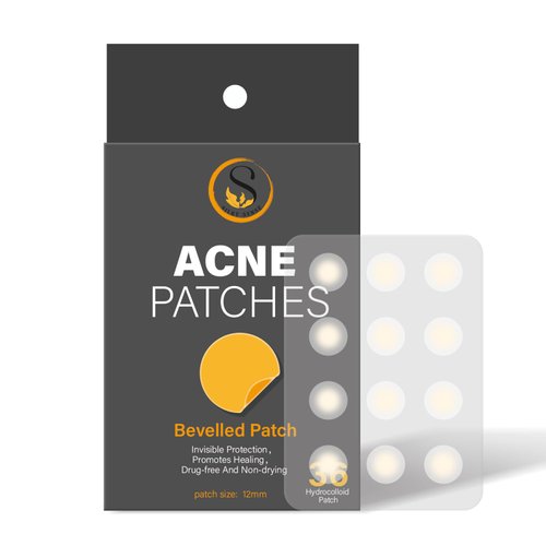 Hydrocolloid Acne Patch 36 counts Bevelled edges