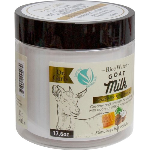 Dr Girls Super Grow Loc & Twists Braiding Conditioning Gel/Goat Milk and Honey/Vitamin C/17.6 oz