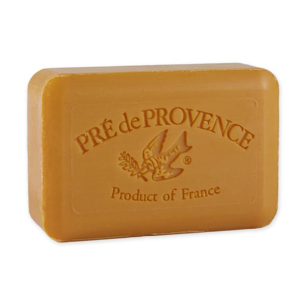 Pre de Provence Artisanal Soap Bar, Enriched with Organic Shea Butter, Natural French Skincare, Quad Milled for Rich Smooth Lather, Spiced Rum, 8.8 Ounce