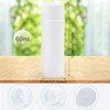 60ml/2oz Plastic Deodorant Containers Round Twist Up Empty Bottles Refillable Stick Deodorant Tubes for Heel Balm Lotion Bar Crayon DIY Lipstick - 8 Pack