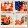 Beby Buty Crawling Crab Baby Toy, Infant Tummy Time Walking Dancing Moving Crab Toys for Babies Girl Boys, Crawling Crab Baby Toy Toddler Birthday Gifts