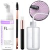 Eyelash Cleanser for Extensions Kit - Sensitive Lash Wash for Eyelash Extensions and Natural Lashes | Oil FREE Makeup & Mascara Remover Lash Cleaner Shampoo - Salon and Home Use (60 ml)