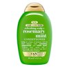 OGX Extra Strength Refreshing Scalp + Rosemary Mint Conditioner, Nourishing Hair Conditioner Infused with Rosemary Mint for Shiny, Healthy-Looking Hair, Sulfate-Free Surfactants, 13 fl. Oz