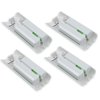 4-Pack Rechargeable Battery Packs for Wii and Wii U Remote Controller,High-Capacity Ni-MH Battery(2800mAh) Replacement for Nintendo Wii Remote Charging Station(Charger not Included)