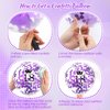 18th Purple Birthday Balloons Decorations, 16PCS Purple White Happy 18th Birthday Confetti Latex Balloons for Girls Boys Happy Birthday Party Wedding Anniversary Indoor Outdoor Party Supplies,12 Inch