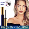 Magnetic Eyelashes with Eyeliner Kit - DUOERLA Magnetic Lashes with Eyeliner Natural Looking - 3 Tubes Magnetic Eyeliner and Lashes Kit, 7 Pairs 3D Reusable 5 Magnet False Eyelashes Easy to Apply.