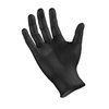 Sempermed SemperForce Black Powder Free Exam Medical Gloves, Medium (10 Boxes: 1000 Case)