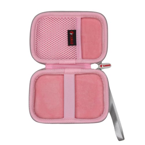 XANAD Kids Smart Phone Case for Joozfee/Kikapabi/Dancingcow/Prysyedawn, Learning Toys Holder for Toddler Play Cell Phone, SD Card, Lanyard and Cable Accessories - Pink(Case Only)