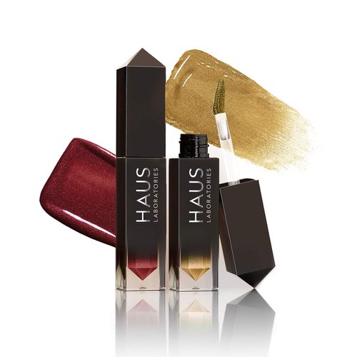HAUS LABORATORIES By Lady Gaga: COSMIC LOVE SET, Liquid Eyeshadow Duo,0.12 Fl Oz (Pack of 2)