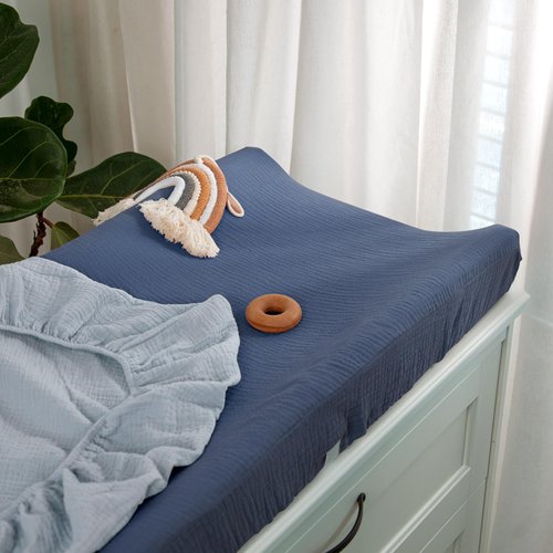lulumoon Baby Changing Pad Cover: Muslin Diaper Changing Table Pad Cover - Changing Pad Sheets for Girls Boys