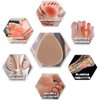 20 pcs Felt Metatarsal Pads for Women and Men, Adhesive Forefoot Pads Forefoot Cushion Pads, Ball of Foot Cushion Foot Pads for Forefoot and Sole Support, Metatarsalgia Mortons Neuroma