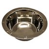 Indipets Wide Rim Paw Embossed Dog Bowl (32 Ounce)