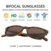 VITENZI Bifocal Sunglasses for Men and Women Retro Reading Sun Tinted Glasses with Readers - Turin in Tortoise 2.00